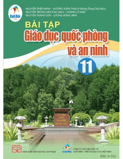 Bài tập Giáo dục quốc phòng và an ninh 11