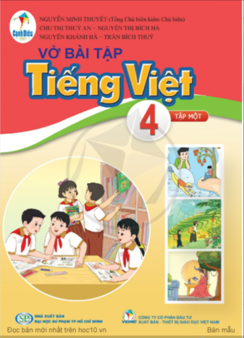 Vở bài tập Tiếng Việt 4, tập 1