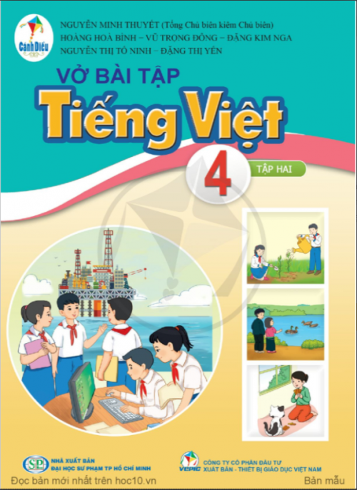 Vở bài tập Tiếng Việt 4, tập 2