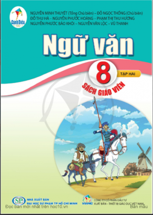 Sách giáo viên - Ngữ văn 8, tập 2